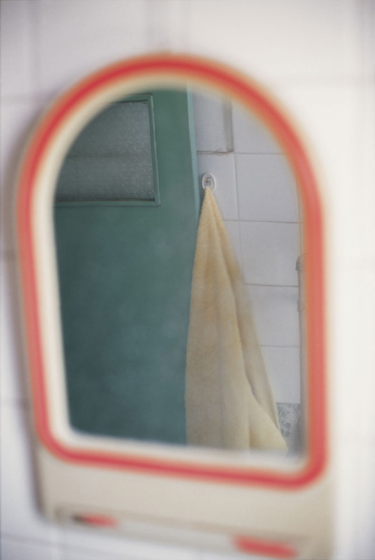 bathroom mirror